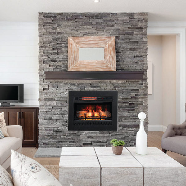 ClassicFlame 26-In 3D SpectraFire Plus Infrared Electric Fireplace Ins ...