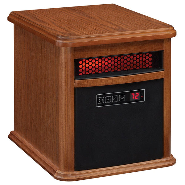 Duraflame Bristol 1,000 Sq. Ft. Infrared Heater in Oak – Electric ...