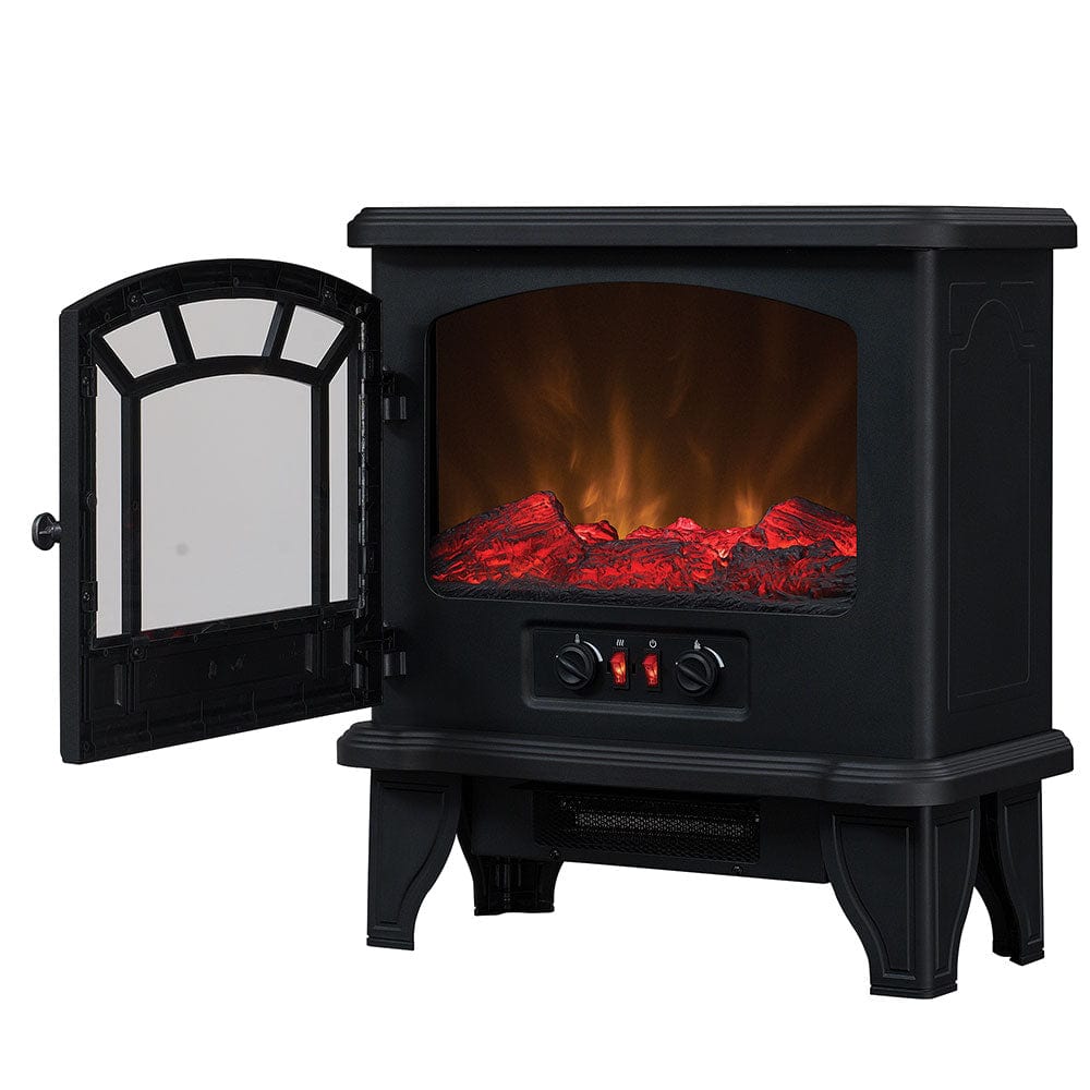 Duraflame DFI-8511-02 Black Infrared Quartz Electric Stove fireplace good Heater